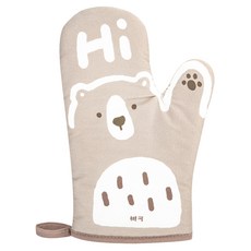SHUEHO 樹可 熊熊隔熱手套 25.5 x 15cm 71g, 1個