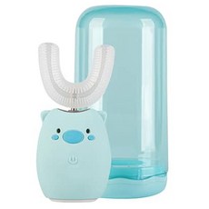 Luveta 樂唯他 U型牙套式兒童電動牙刷 1組 (3-6Y), LUV-TB001BP, 藍色小豬