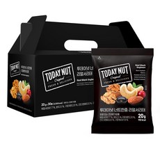 투데이넛 너트한줌 리얼서리태 20g, 30개