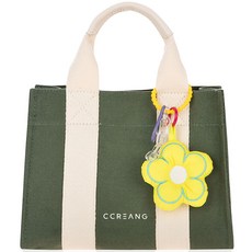 CCREANG 帆布保溫杯托特包 + 鑰匙圈組 CN522