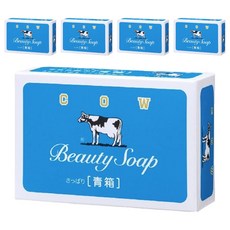 COW STYLE 牛乳石鹼 滋潤香皂 茉莉清爽, 85g, 5個