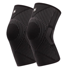 써뉴즈 탄력 무릎보호대 좌우 세트 블랙, 1세트