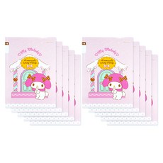 핑크망고 산리오 무제 21줄 좁은칸 초등노트, 마이멜로디, 10개