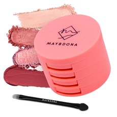 MAYBDONA 多色眼影唇彩盒 5.5g, 02 玫瑰粉, 1組