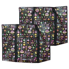 多用途防水布袋收納整理用品 60*45*20cm, 單色, 2個