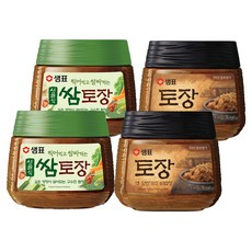 샘표 토장 450g 2p + 시골식 쌈 토장 450g 2p, 1세트