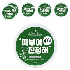 라벨영 쇼킹 허브 워시 오프팩 100g, 1개입, 6개