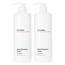 Dessembre 真皮玫瑰爽膚水, 1L, 2個