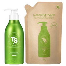 TRUST TS New Premium洗髮精 500g+補充包 500g, 1組