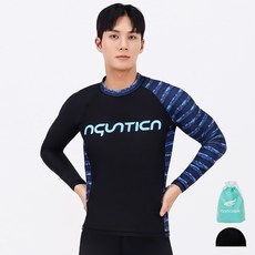 aquatica 男性防磨衣 + 泳帽 + 塑膠袋 3件組 AQAMTS24015