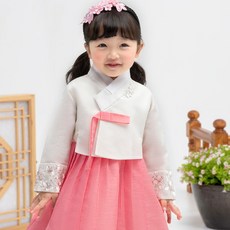 女童無袖韓服套裝 AW169