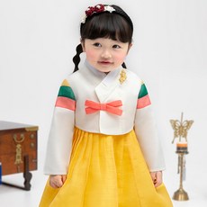 geumdong hanbok 蝴蝶結女童兒童韓服套裝 AW171