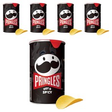 프링글스 핫 앤 스파이시, 53g, 5개