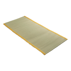 IKEHIKO日本池彥 熊本八代草蓆詩織特仕, 天然藺草, 日本產, 可360度捲起收納, 大麥黃, 88 x 180cm