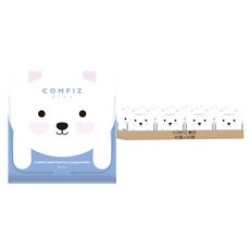 COMFIZ 康菲 嬰兒棉柔親膚乾濕兩用巾, 45個, 60張, 50gsm