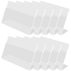四百萬L型壓克力銘牌, 10個