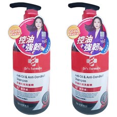 台塑生醫 Dr's Formula 控油抗屑洗髮精 激涼款, 580g, 2件