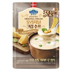 폰타나 데니쉬 오리지널 크림 수프, 75g, 1개