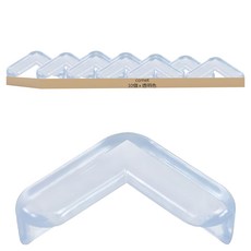 comet Home 桌角防撞保護套, 10個, 透明色