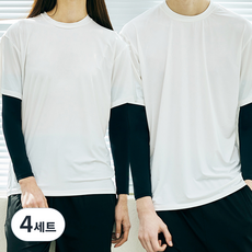 테라우드 멀티 쿨 팔토시 양쪽 착용 세트, 블랙, 4세트