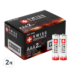 Swiss Advance AAA 電池, 40入, 2個