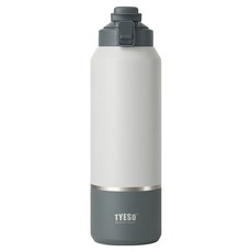 TYESO 泰碩 319運動保溫壺 C款, 灰色, 1個, 1.2L