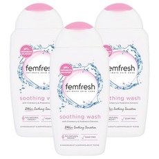 femfresh 芳芯 女性私密清潔露, 250ml, 3瓶