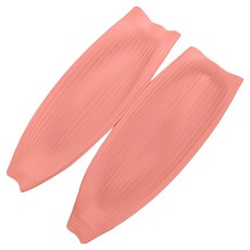 Cusso 隨處可用多功能防水袖套 乳膠插肩袖 雙層 2入, 粉紅色