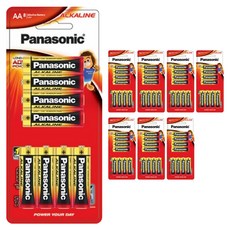 파나소닉 알카라인 AA건전지, 8개입, 8개