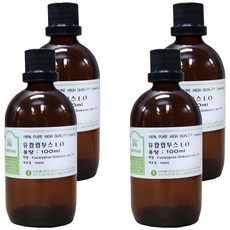 桉樹精油, 尤加利, 100ml, 4瓶