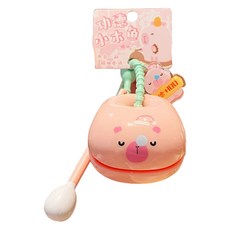 Tappia 方便攜帶的木魚吊飾 功德木魚鑰匙圈 功德+100, 1個, 單一商品