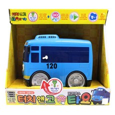 TAYO 音樂巴士玩具車, 混色, 1個