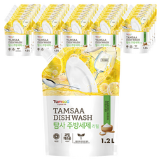 탐사 주방세제 리필, 1.2L, 50개