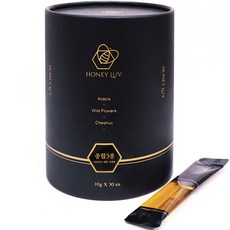 HONEY LUV 蜂蜜隨身包組 相思樹蜂蜜 10g 10入+野花蜂蜜 10g 10入+栗子蜂蜜 10g 10入, 300g, 1組