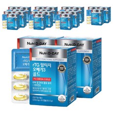 뉴트리디데이 rTG 알티지 오메가3 골드, 30정, 24개