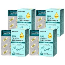 Nutri D-DAY 超臨界rTG Omega-3維他命D3膠囊, 4個, 30顆