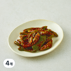 집반찬연구소 꽈리고추찜, 90g, 4개