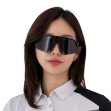 비안 아시안핏 데일리 스포츠 고글, 블랙, 1개