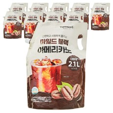 탐사 마일드 블랙 아메리카노, 2.1L, 10개