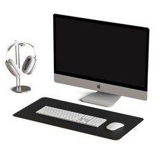 Gsb 優質滑鼠長墊, 深黑色, 1入