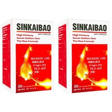 詠安大醫 新凱寶軟膠囊 90g 50顆 美國製造 高劑量鐵, 2盒