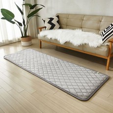 crivel 碳素無磁場超細纖維電熱毯 HN-1001, 灰色, 單人(70 x 180 cm)