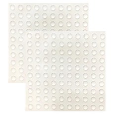 矽膠防撞粒 200顆, 透明, 1組