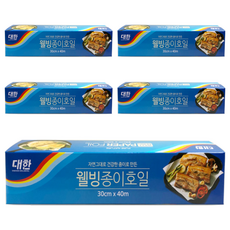 大韓健康烘焙紙, 40m, 1入, 5個