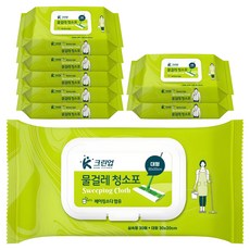 K Cleanup 濕拖布清潔巾 30抽, 8個