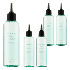 A'pieu 頭皮營養調理護髮醋 薄荷, 200ml, 5瓶