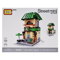 LoZ 積木玩具 3歲以上 312片, 咖啡館 多色, 1盒