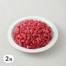 목우촌 국내산 소고기 다짐육 (냉장), 300g, 2개