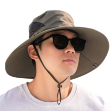 Bian 防紫外線機能性登山帽, 綠色