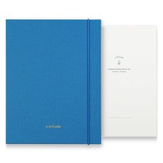 페이퍼리안 애티튜드 6공 바인더 A5 + 플래너 세트, 비비드 블루, 1세트